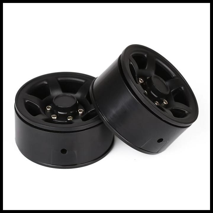 4Pcs Plastic 1.55 Beadlock Wheel Rim Velg 1/10 Scx10 Rc4Wd Mst