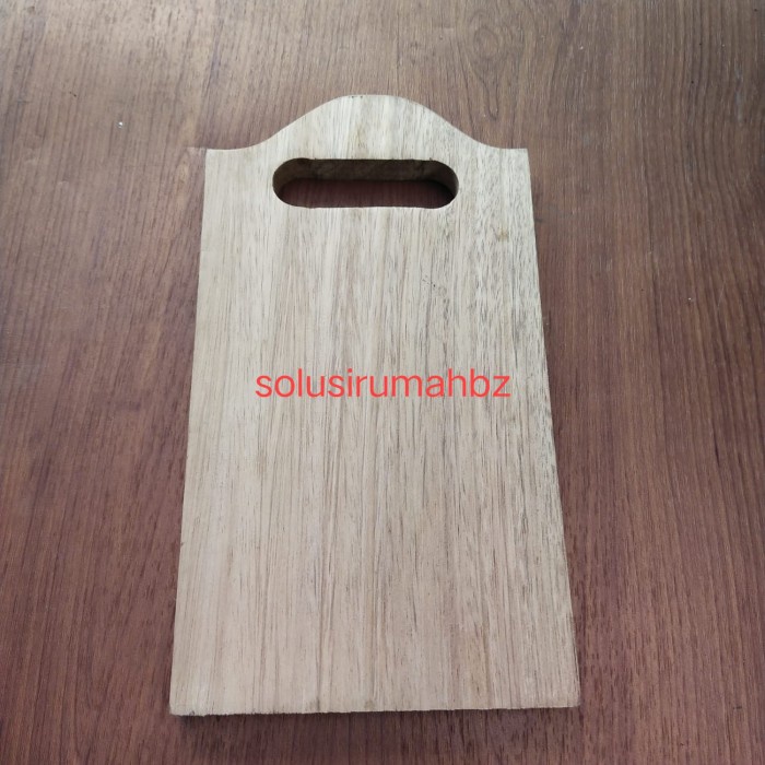 TALENAN KAYU 23 X 13 X 1.3 CM 240G TEBAL SUPER MASAK DAPuR TATAKAN