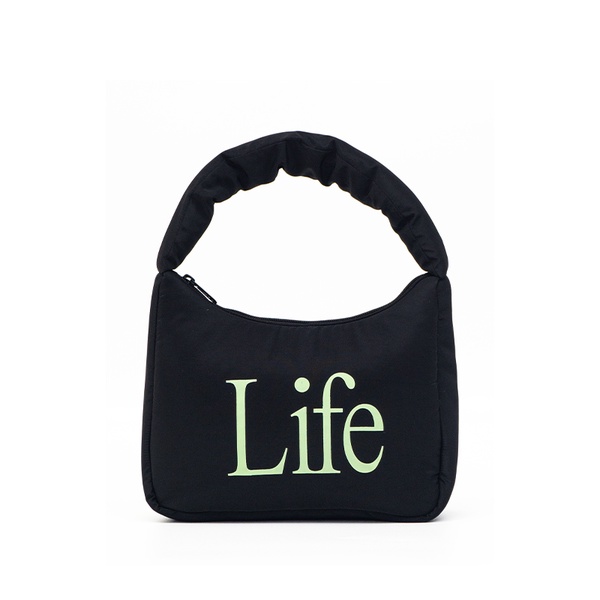 BASED CLUB REAL BAG MINI BAG BLACK