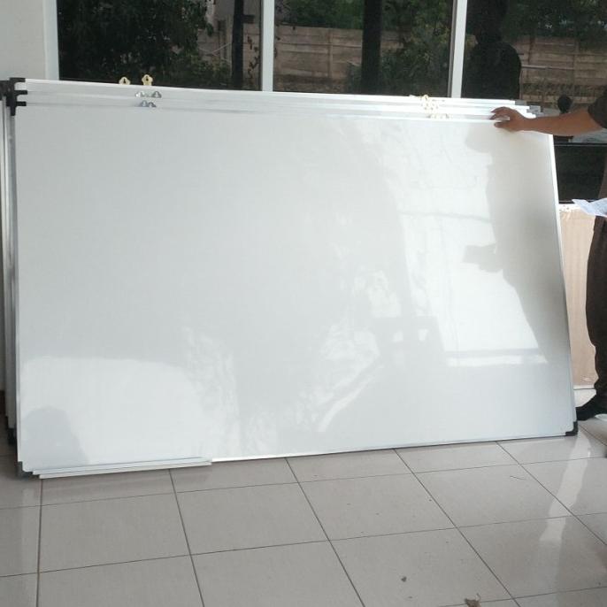 

whiteboard gantung UK full 120x240 + ongkir