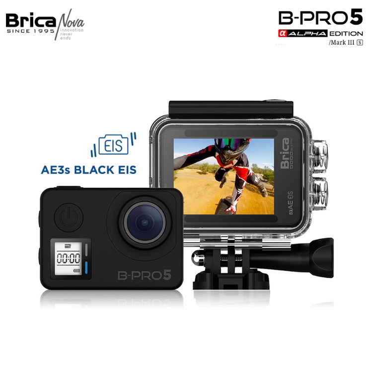 Brica B Pro 5 Alpha Edition Mark III S AE3S 4K WIFI Action Cam Kamera