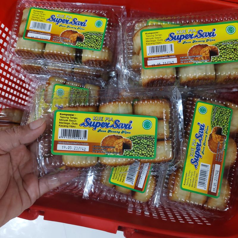 KUE PIA ISI KACANG HIJAU KUPAS -+240gr  ALMA.SNACK