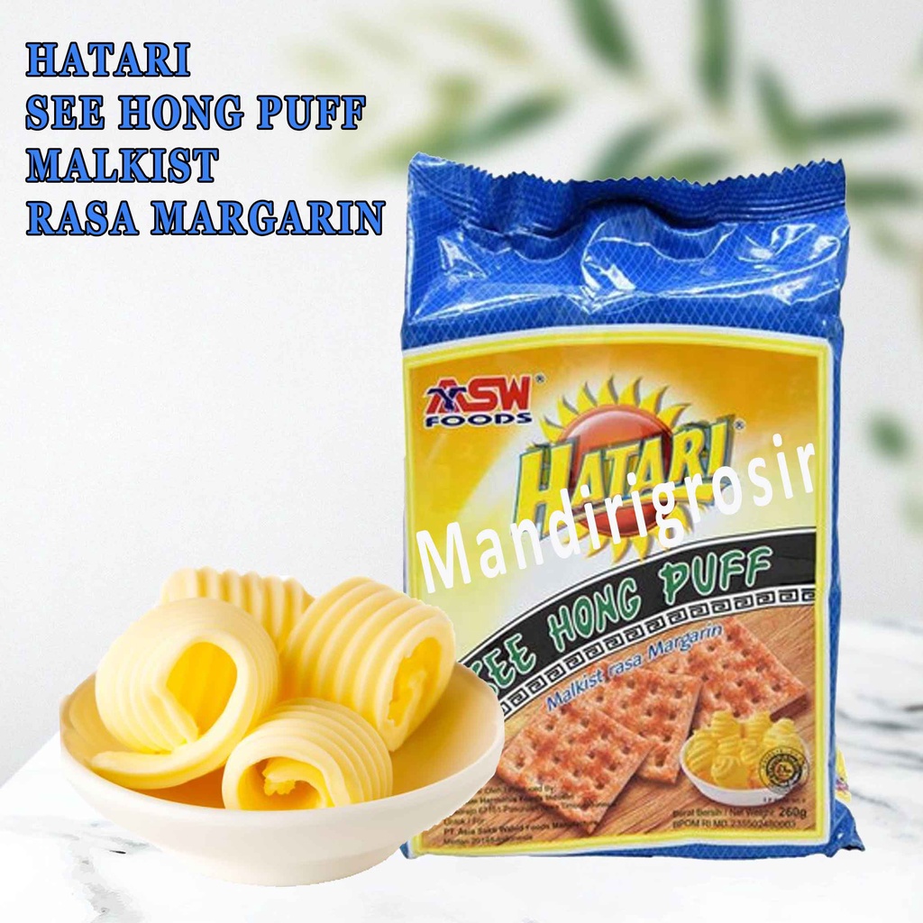 HATARI* SEE HONG PUFF MALKIST RASA MARGARIN* 245g