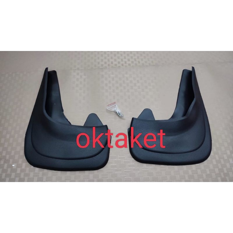 mudguard karpet lumpur Sedan Universal 2pcs hitam