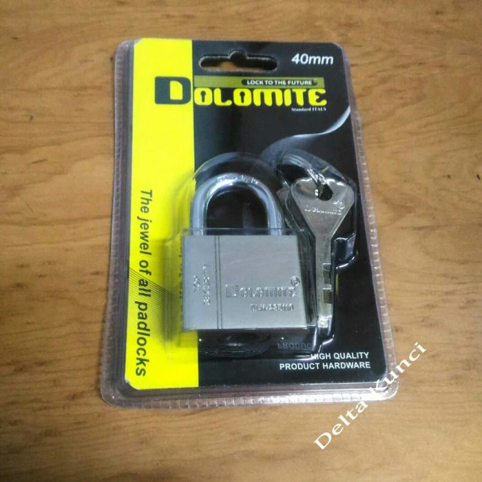 Terlaris ✨ -Kunci Gembok 40 mm / Kunci Pintu Murah / Kunci Pagar / Gembok Dolomite- 2.2.23