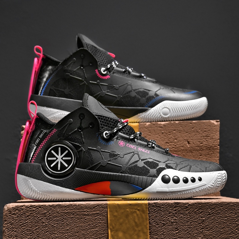 Sepatu Basket 8896 BLACK Sports Shoes Pria/Wanita 100% Original Produk