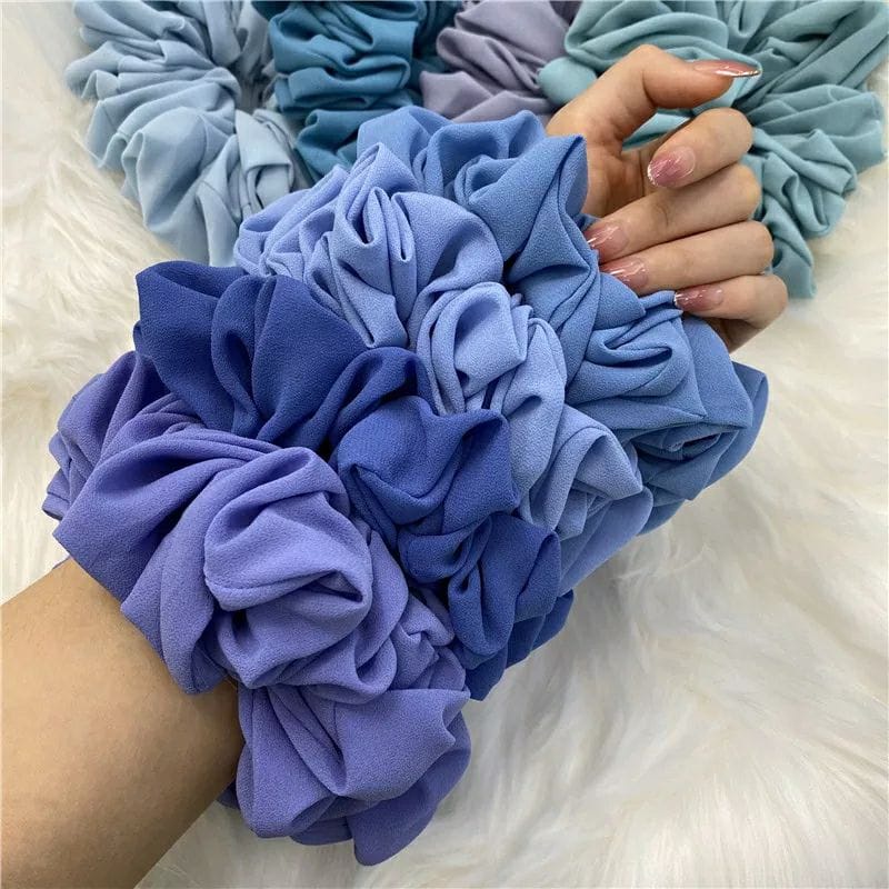 (BELI 4 GRATIS 1) Ikat Rambut SCRUNCHIE CEPOL HIJAB Ikat Rambut WanitaTermurah