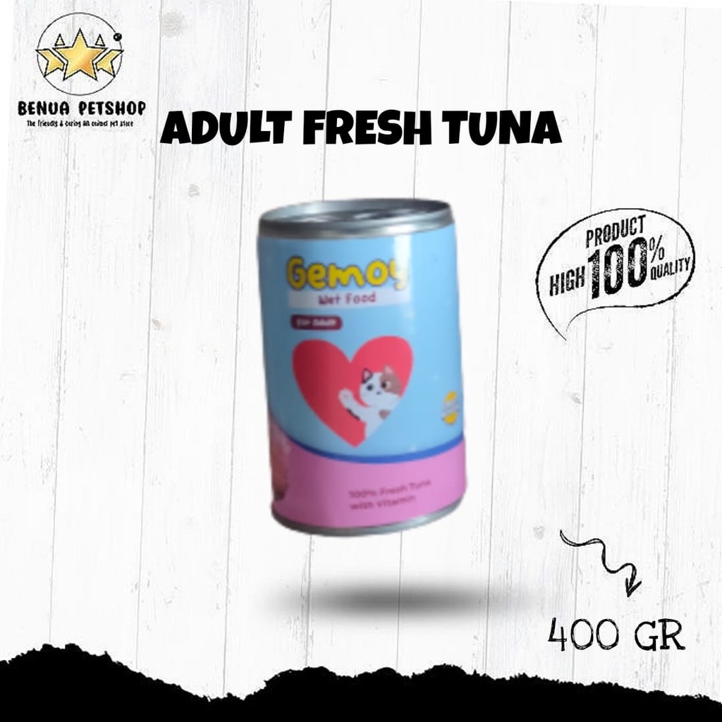 GEMOY CAT WETFOOD MAKANAN BASAH ALL VARIAN - 400 GR