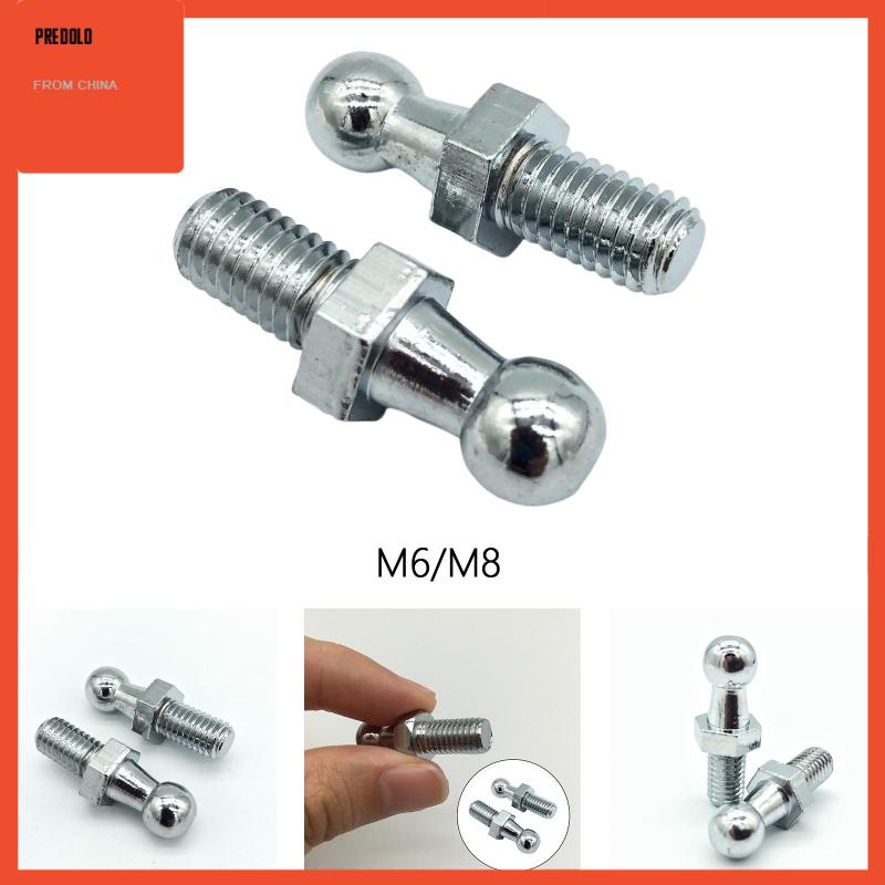 [Predolo] 2pcs Ball Stud Pin Baut Aksesoris Menggantikan Instalasi Mudah 10mm Tahan Lama