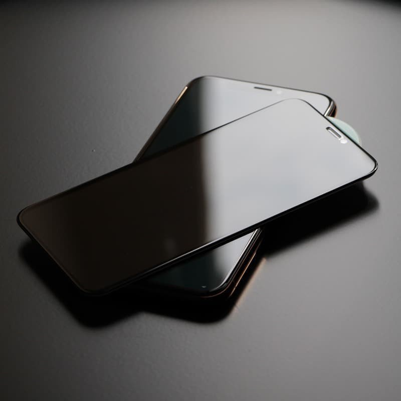 Tempered Temper Glass Crystal Clear Anti Spy Privacy Premium Anti Gores Kaca Bening Full Layar 9D Un