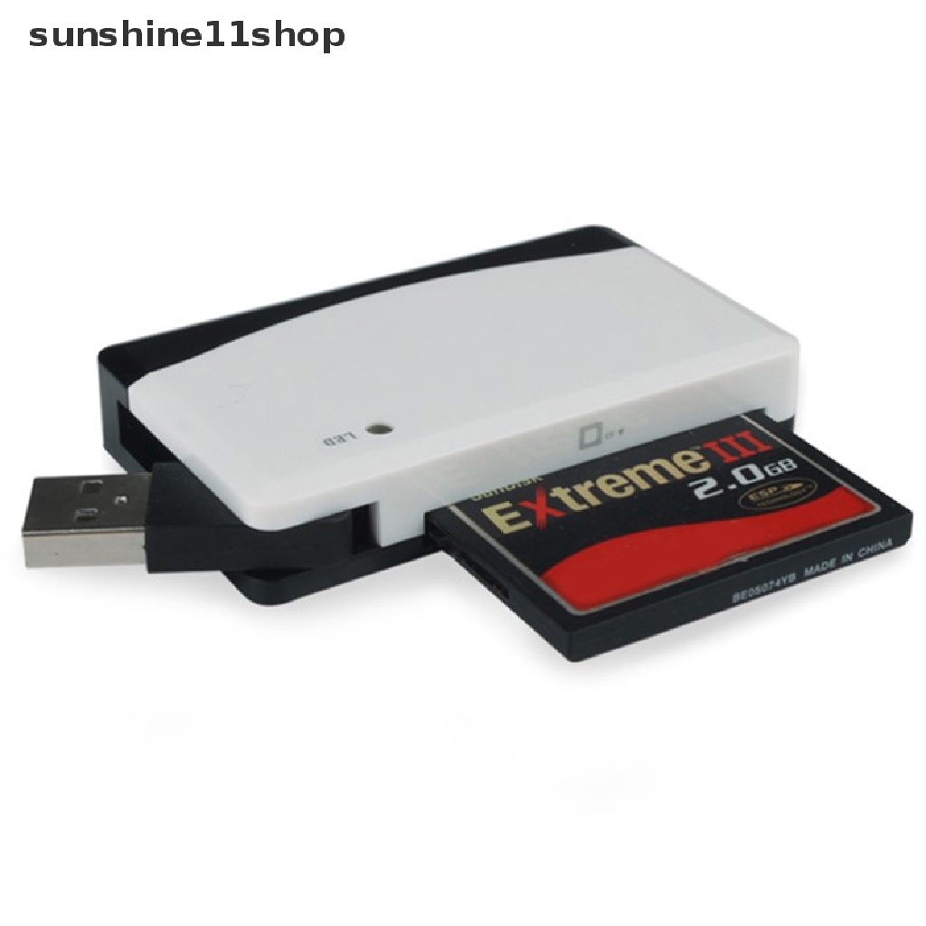 Sho SSK All-in-1 USB 2.0 Card Reader Mendukung Adapter Pembaca Kartu SD Micro-SD MS CF N