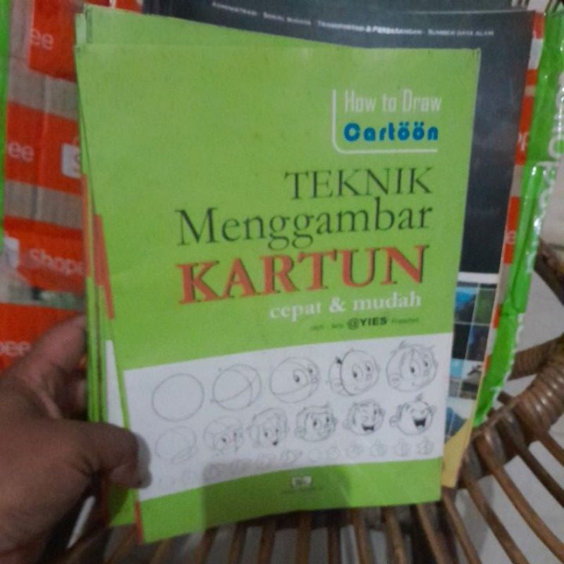 buku teknik menggambar kartun cepat & mudah