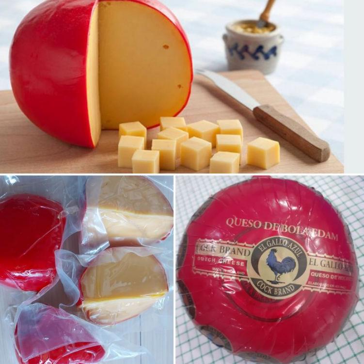 

♧ keju edam cap ayam emas 500 gram ➵
