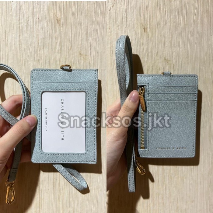 

Lanyard Charles And Keith Lanyard Cardholder Side Zip Card Holder C&K