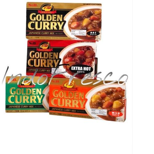 

➯ SnB Golden Curry Sauce Mix- Bumbu Saus Kari 220g - Hot ➹