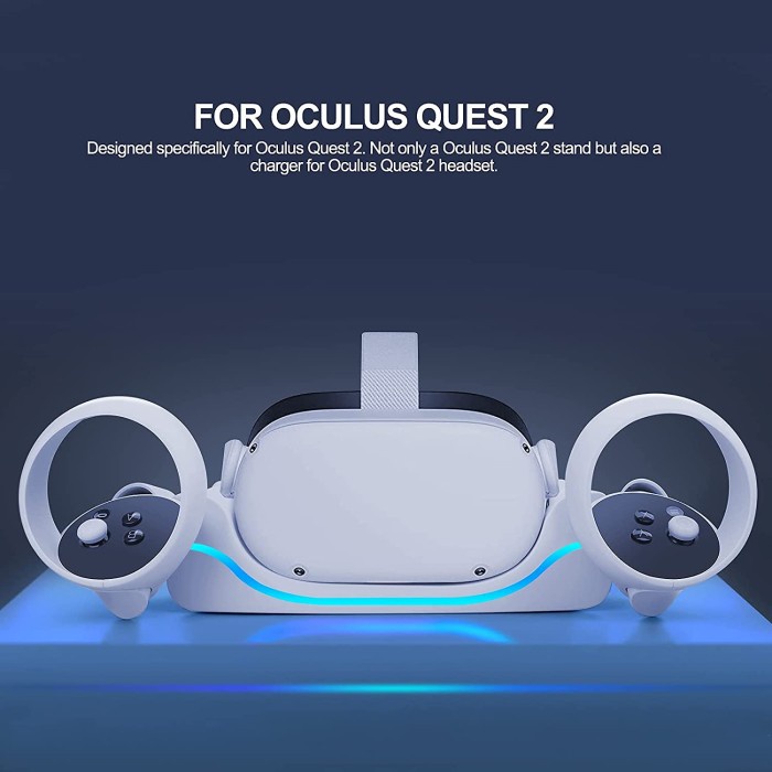 Vr Charging Dock Stand Untuk Oculus Quest 2
