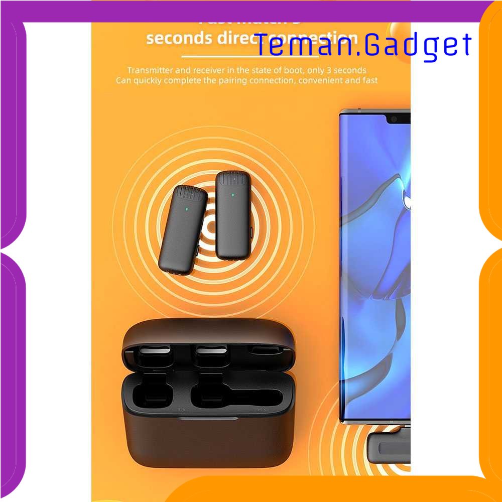 TG - KMR SENXIN Wireless Lavalier Lapel Microphone Podcast Live Lightning - J13