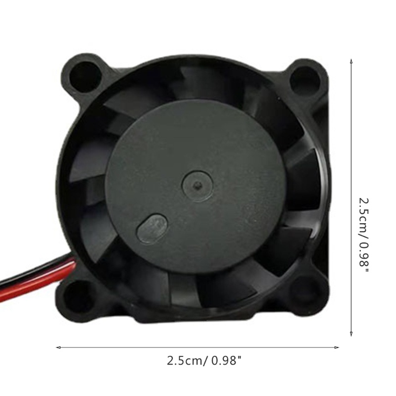 Btsg 2507kipas Pendingin Brushless Cooling Fan Heatsink 5V/12V/24V Hidrolik Bearing Cooling Fan Penghilang Panas Yang Baik Radi