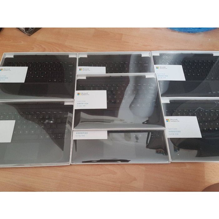 Microsoft Surface Pro 7 2019 Type Cover Keyboard Black - Pro 7 Plus Berkualitas