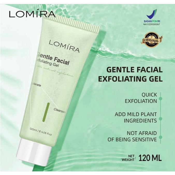 Lomira Gentle Facial Exfoliating Gel 120ML