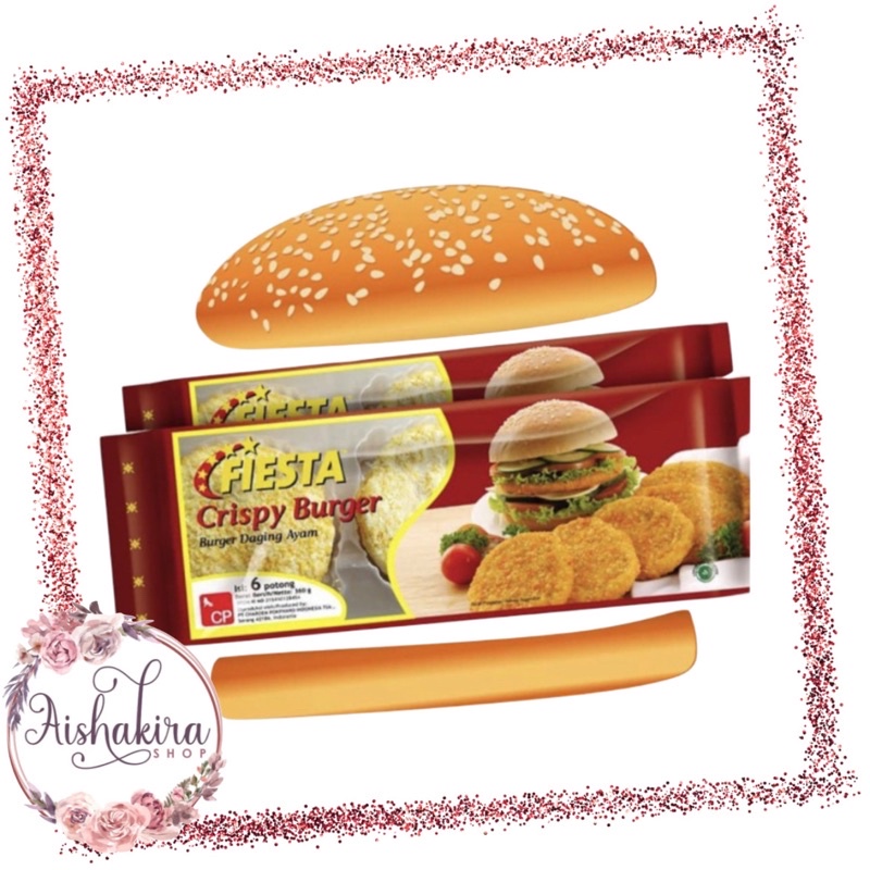 Fiesta Crispy Burger 360gr