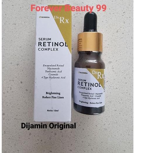 ♢  Serum Retinol Complex - serum pemutih pencerah untuk kerutan/garis halus/flek - proderma ☈