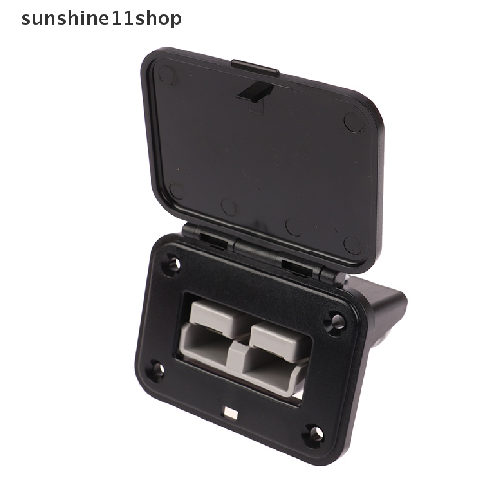 Sho 120A Kompatibel Dengan Anderson Plug Kit Flush Mount Panel Dengan Cover Untuk Caravan Connector Panel Mount Socket N