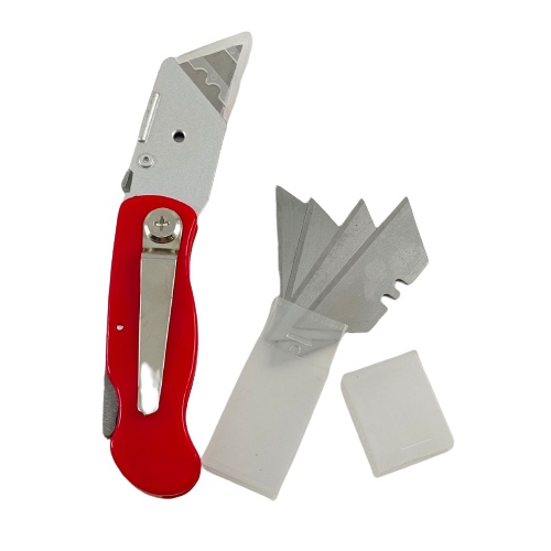 Pisau Cutter Foldable Knife Kater Lipat Serbaguna