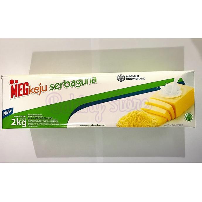 

⚡COD⚡ Keju Cheddar Meg Serbaguna 2kg