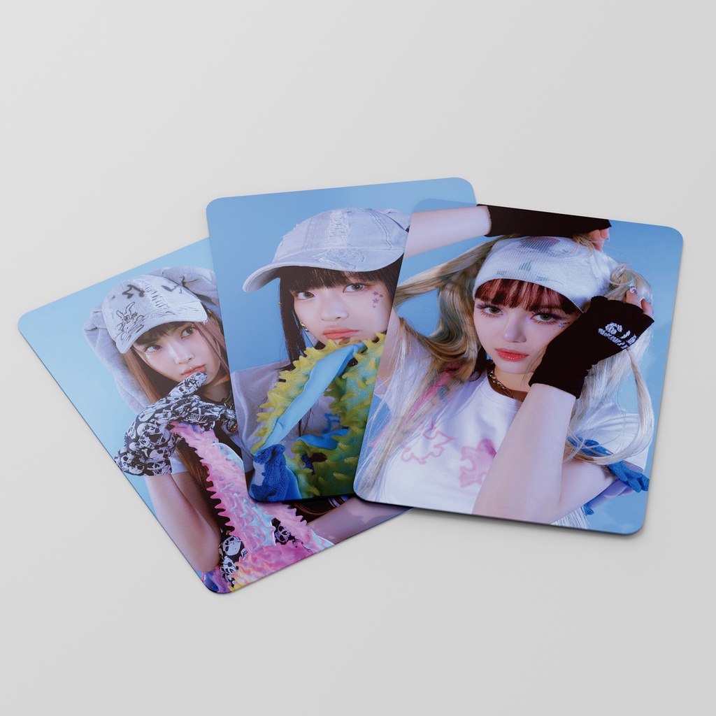 55pcs /box NJ Album Baru Photocards Hyein MINJI DANIELLE Hanni Haerin Lomo Kartu Kpop Postcards