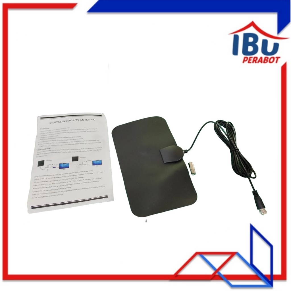 ANTENA DIGITAL/Taffware Antena TV Digital DVB-T2 4K High Gain 25dB - TFL-D139