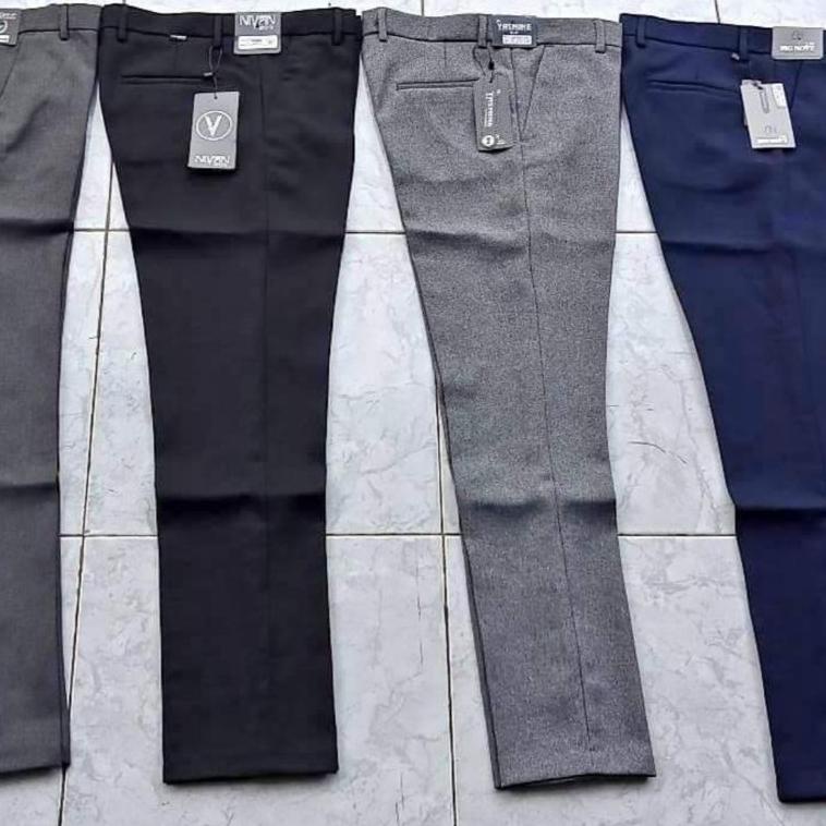 BIG DISKON G97 TERMURAH  Celana formal pria slimFit  Celana bahan  celana kantor  PREMIUM じ