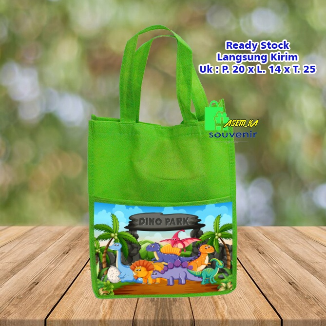 

Gooodie Bag/Tas Ultah Kantong KFC Dinosaurus - Ready Stok