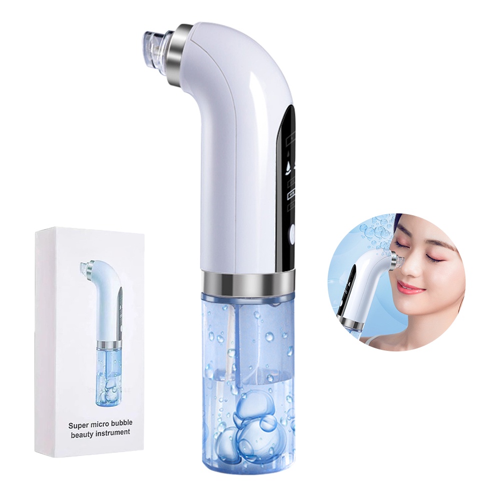 Alat Penyedot Komedo Sirkulasi Air /Vacuum Pori Blackhead Cleaner Rechargeable