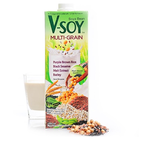 

V-Soy Soya Bean Milk Multi Grain 1 Liter