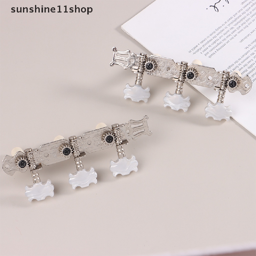 Sho Satu Set Klasik Gitar Locking String Tuning Pasak Kunci Tuner Kepala Mesin N