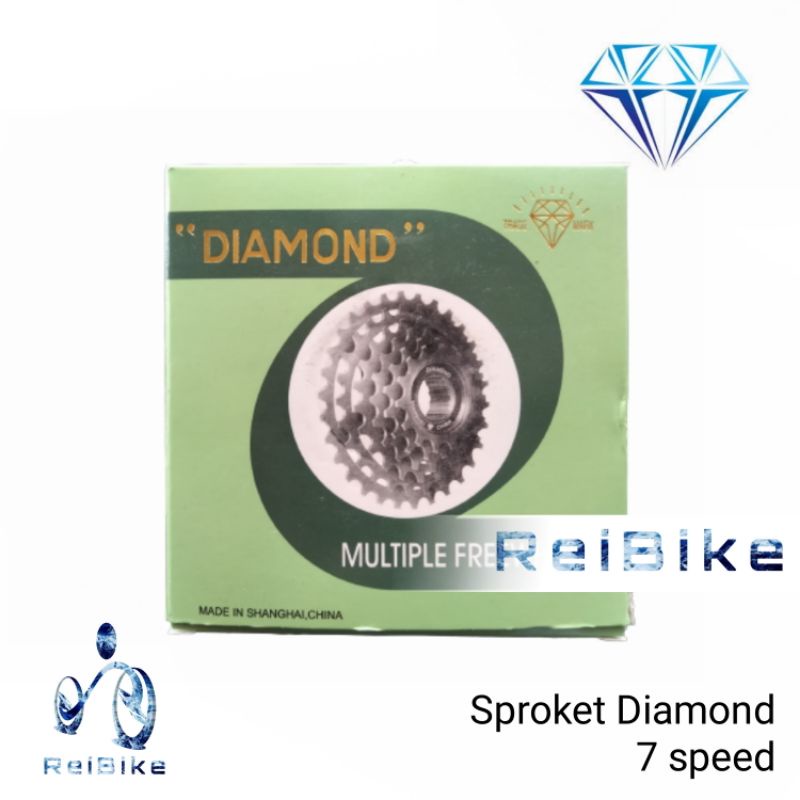 Freewheel / sprocket 7 speed diamond