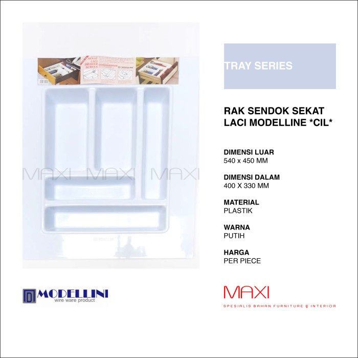 Sfr Rak Sendok Sekat Laci Besar Modelline *Cil*