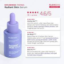⭐BAGUS⭐ ELSHESKIN Face Serum 15ml | Radiant Supple Skin | Smoothing Serum