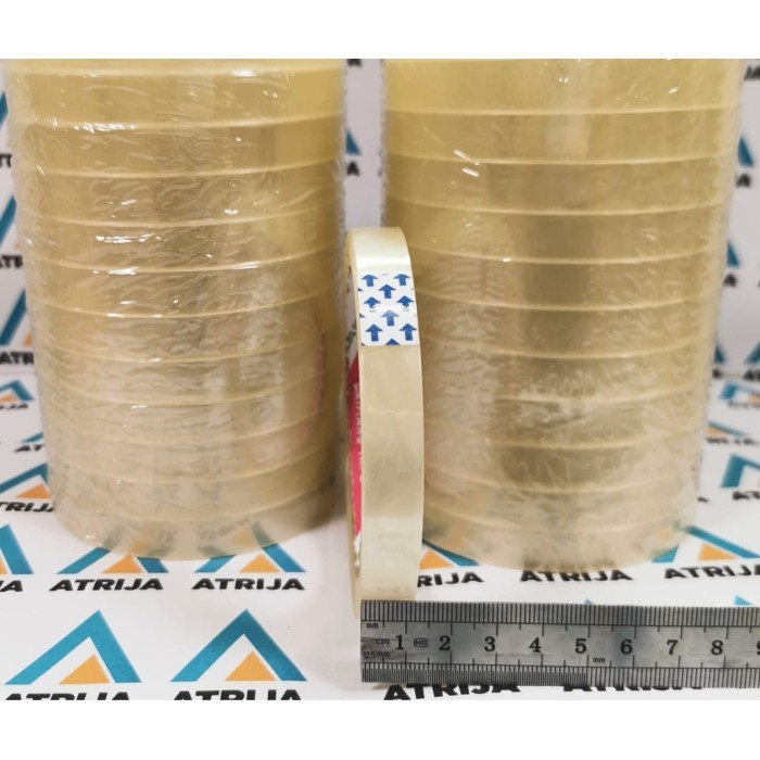 

Lakban Daimaru Tape Isolasi Selotip Bening 1/2 inch / 12 mm x 72 Yard