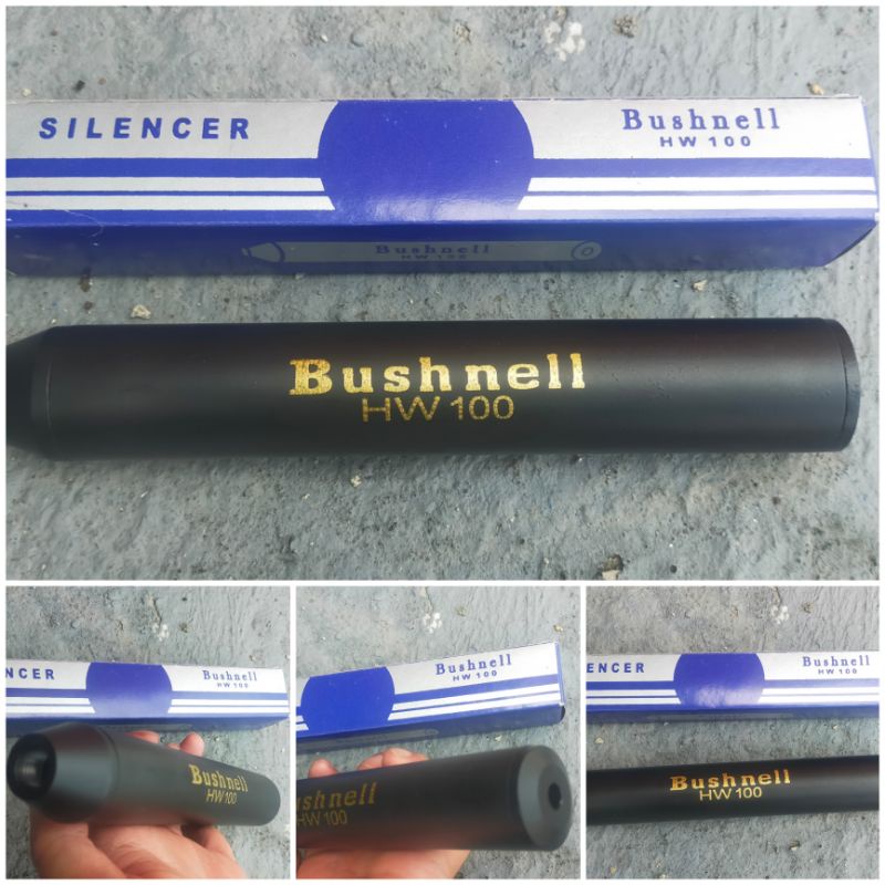 Peredam Senapan Angin Bushnell HW 100 - Bushnell Peredam murah
