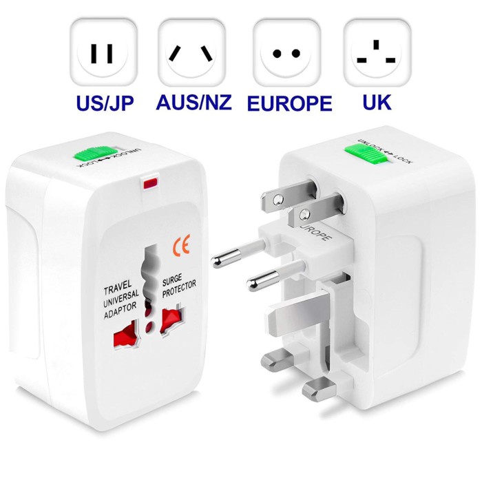 COLOKAN LISTRIK T UNIVERSAL ADAPTER WORLD TRAVEL ADAPTOR COLOKAN CABANG LISTRIK