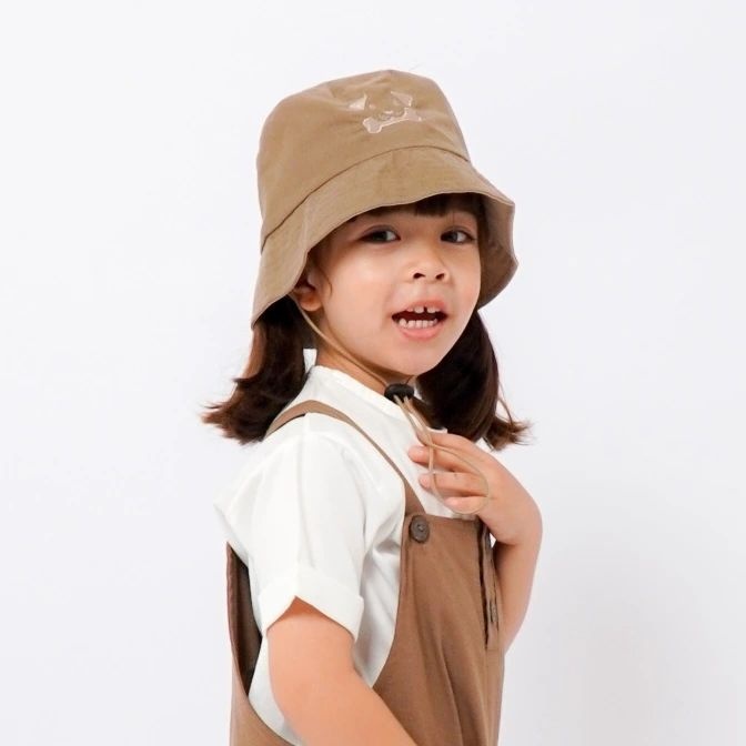 ANIMAL BUCKET HAT - Promo 10.10 Topi Bucket Rimba Safari Anak Bordir Hewan Murah Berkualitas Cewe Cowo