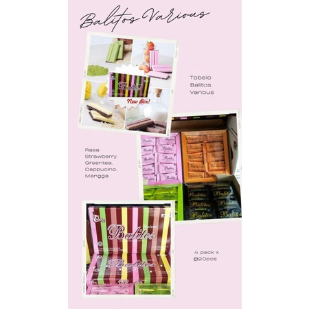 TOBELO BALITOS VARIOUS COKLAT BALI BALIGEE DUS