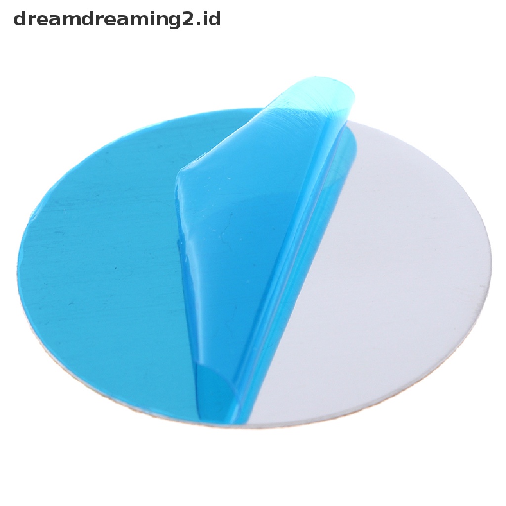 (dream) 10pcs Untuk Magnetic Car Mount Magnet Phone Holder Plat Metal Stiker Biru  .