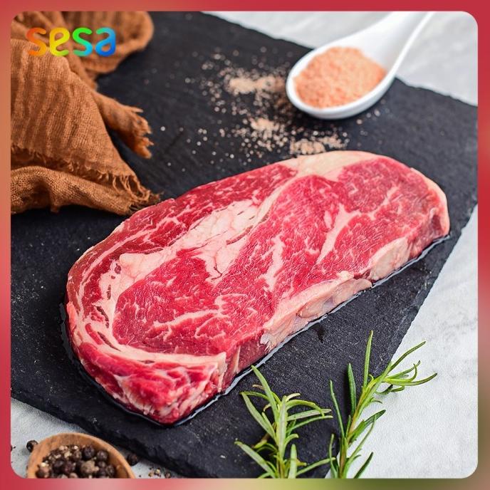 

TERLARIS BLACK ANGUS BEEF RIBEYE BEKU HALAL 200 G (BEEF STEAK) H65464UJ