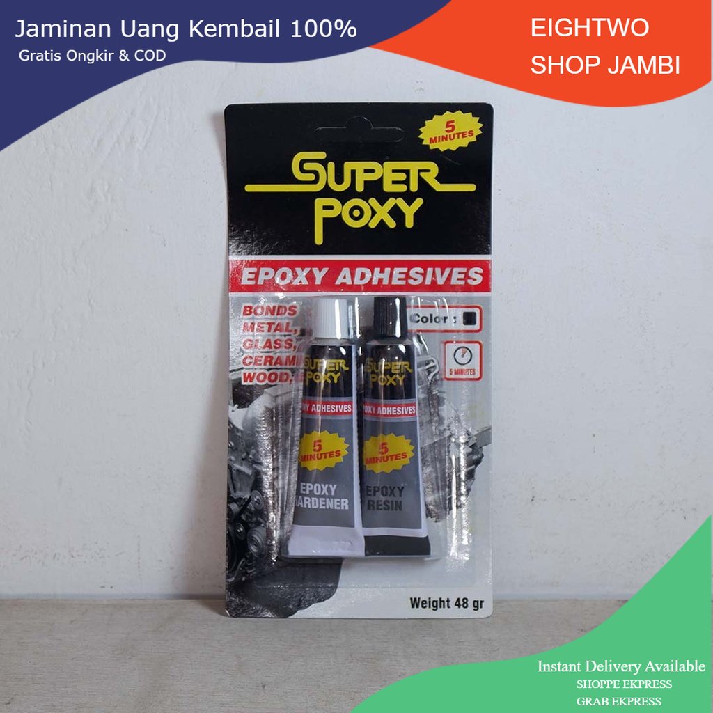 

- EIGHTWO SHOP- Lem Besi Murah Super Poxy 48gr