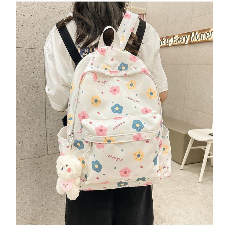 Tas Ransel Backpack Sekolah Wanita Korean Fashion Stylish - BAG012