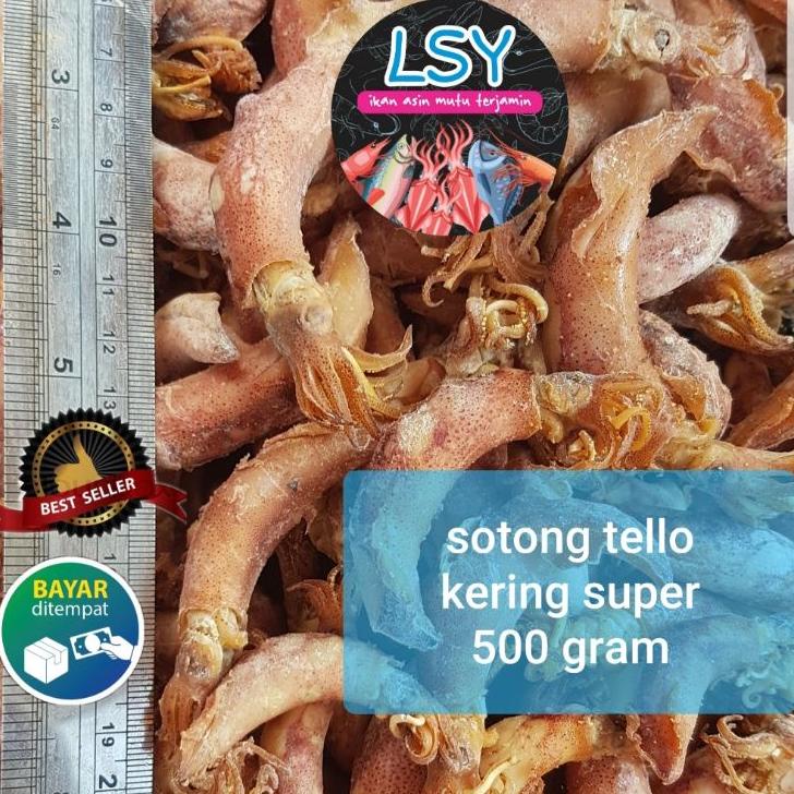 

➷ ikan asin Sotong jarum telur /sotong kering super 500gr ♥