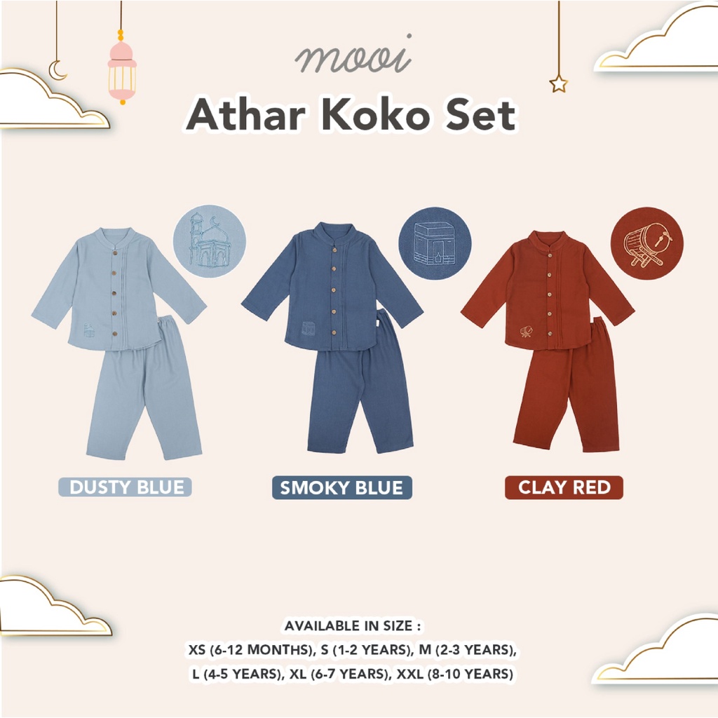 PROMO 7.7 PROMO BAJU LEBARAN MURAH MOOI ATHAR KOKO SET SETELAN BAJU KOKO EDISI BAJU LEBARAN ANAK LAKI LAKI MUSLIM 6 BULAN - 10 TAHUN